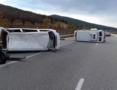 Σοβαρό τροχαίο στην Εγνατία Οδό - 7 τραυματίες!